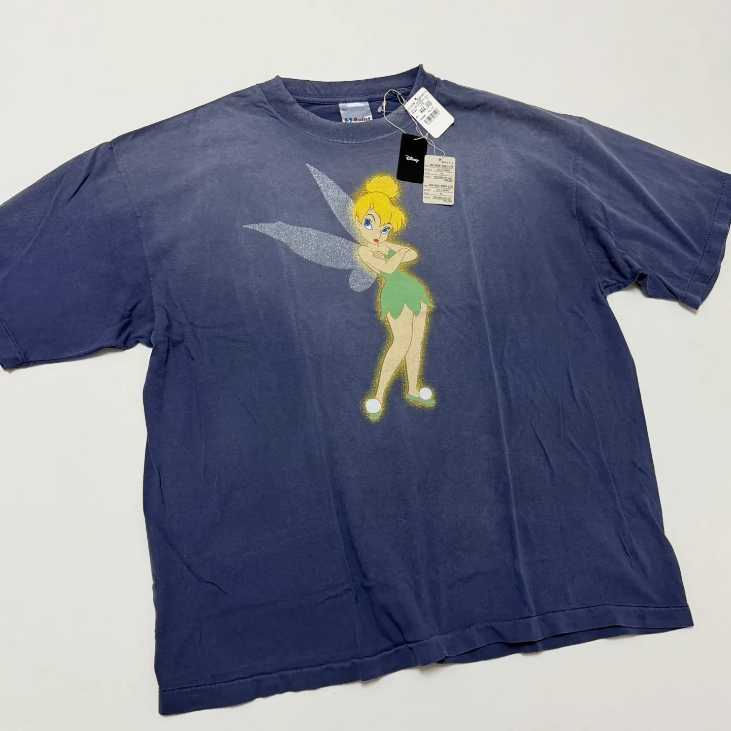 New model preview Disney co-branded Tinker Bell printed short-sleeved SAINT M×××××× TINKER BELL DSN_SS TEE